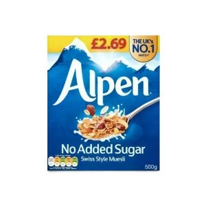 Alpen No Sugar Added Muesli - 375 g