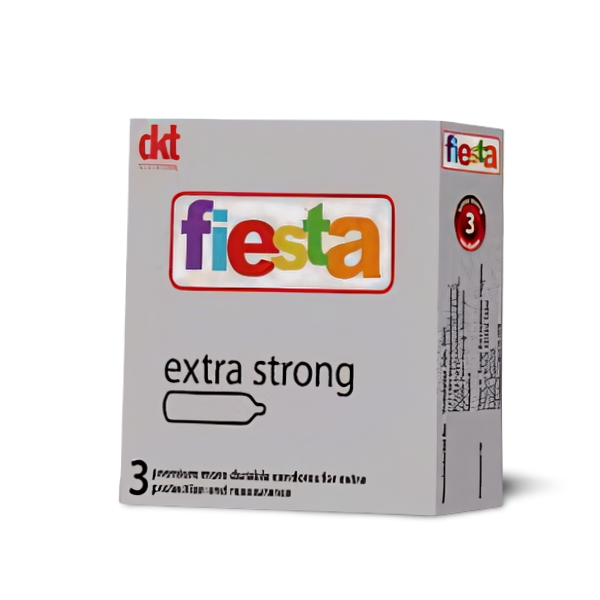 MartKing Fiesta Extra Strong Condoms — Online Grocery Store Lagos | Fresh Foods | Beauty | Home Accessories
