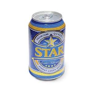 Star Lager Beer Can - 33 cl