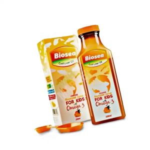 Biosea Cod Liver Oil Orange Flavour 200 ML