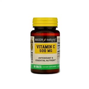Mason Vitamin C 500 mg 100 TABLETS