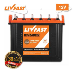Livfast / Battery/ Tubular/ 230Ah/ 12V / 30 Months Warranty