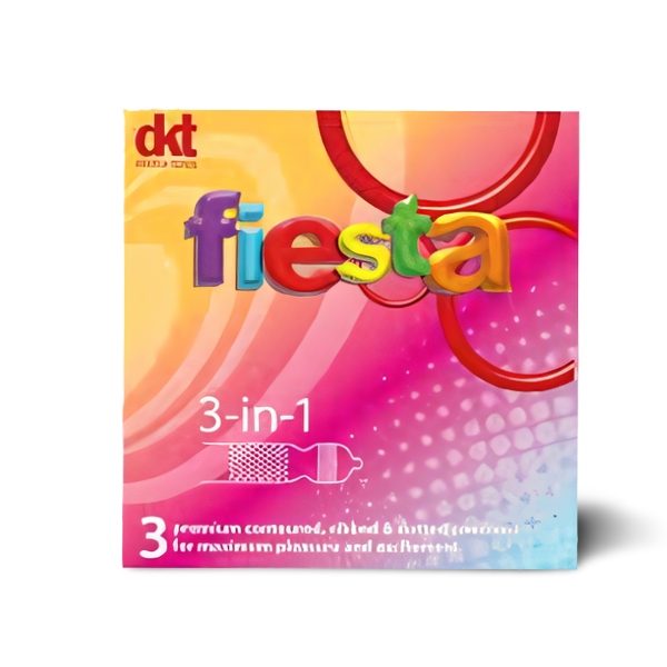 MartKing Fiesta Condoms 3 in 1